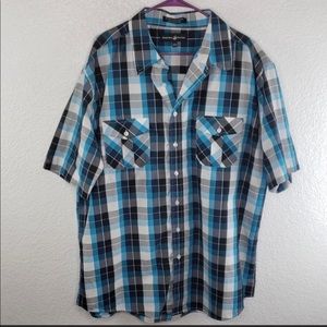 Beverly Hills Polo 3XL button down short sleeve